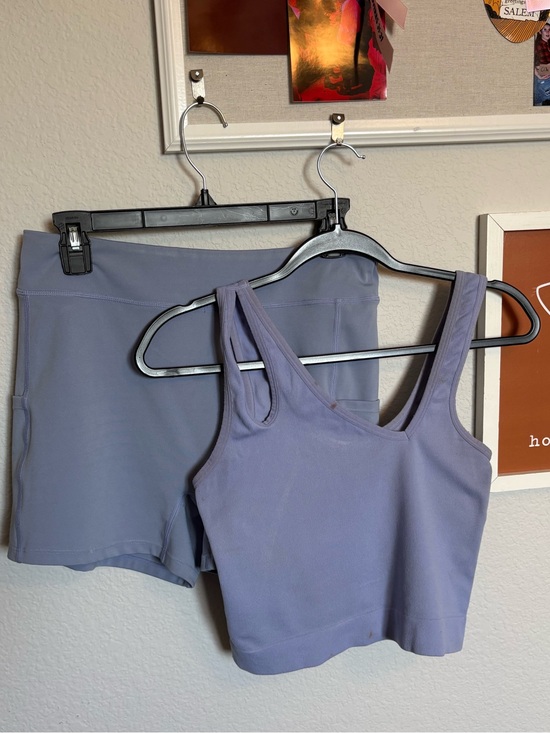 Pants - Light Blue Matching Workout Set
